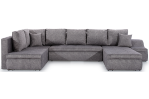 U shape sofa - Giovanni (Pull-out bed with storage box)