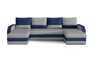 U shape sofa - Marion (Pull-out bed with storage box)