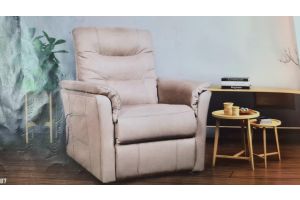 TV chair - Relaxing chair with 2 motors and stand-up aid Alessia