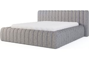 undefined:  - Bed Carilla, metal frame, gas lift, bedding box (Pull-out bed with storage box)