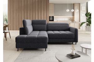 Corner sofa - Barea (Pull-out bed with storage box)