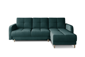 Corner sofa - Roxi (Pull-out bed with storage box)