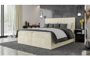 Boxspring bed 160x200 - Carlo (With storage box)