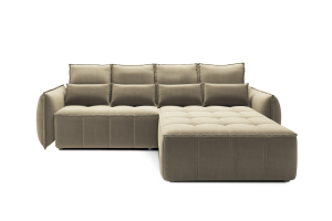 Corner sofa - Campo (Pull-out bed with storage box)
