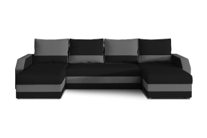U shape sofa - Marion (Pull-out bed with storage box)