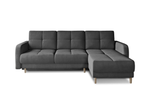 Corner sofa - Roxi (Pull-out bed with storage box)