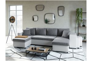U shape sofa - Golf Plus U (Pull-out bed with storage box)