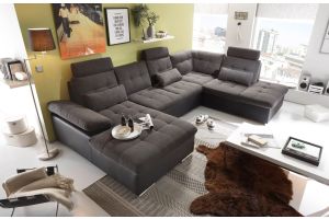 U shape sofa - Jakarta (Pull-out bed with storage box)