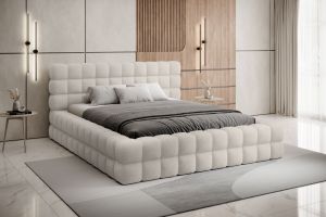 Upholstered bed - Dizzle with bed slat (With storage box)