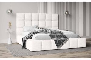 Upholstered bed 160x200 - Ozan (With storage box)