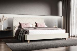 Upholstered bed 160x200 - Slim