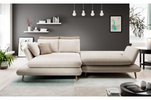 Corner sofa - Mateo (Pull-out bed with storage box)