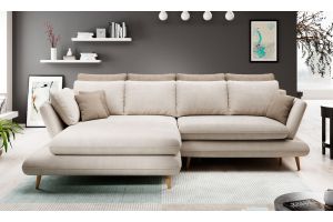 Corner sofa - Monte (Pull-out bed with storage box)