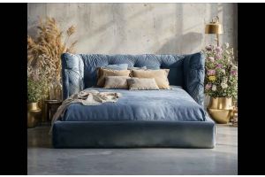 Upholstered bed 180x200 - Peony