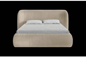 Upholstered bed 180x200 - Rita (With storage box)