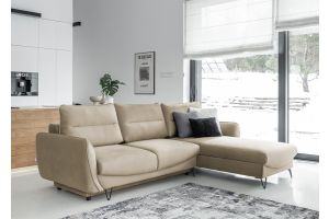 Corner sofa - Silva (Pull-out bed with storage box)