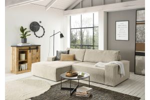 Corner sofa - Sherwood (Pull-out with storage box)