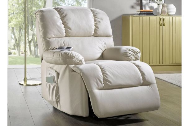 TV chair - Massage chair with heating function and stand-up aid
