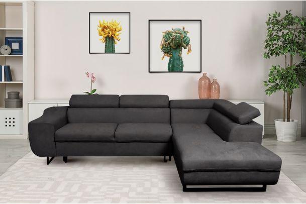 Corner sofa - Casablanca (Pull-out bed with storage box)