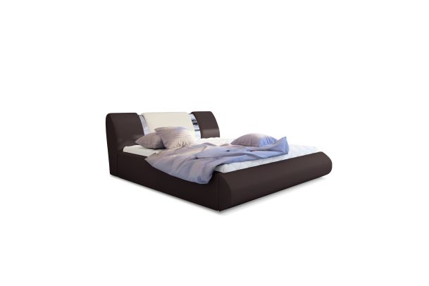 Kровать с обивкой - Bed Flavio, wooden frame, bedding box (Pаскладной с ящиком для белья)