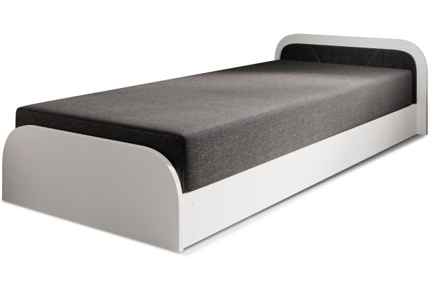 Kровать с обивкой - Bed Parys, bedding box (Pаскладной с ящиком для белья)