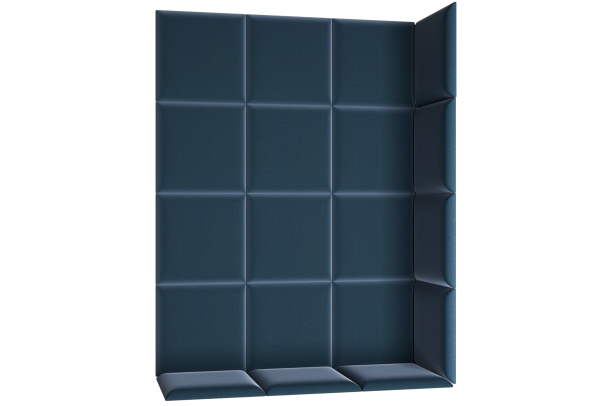 Обитая панель - Quadratta 120x160 upholstered panels set