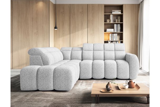 corner sofa with electrical sleeping space