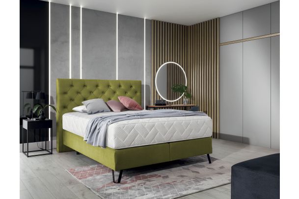 Boxspring bed - Cortina (Pull-out bed)