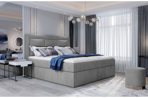 Boxspring κρεβάτι 180x200 - Vivre (Με κουτί αποθήκευσης)