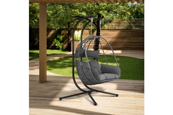 Уличная Мебель - Polyrattan double hanging chair - Aria