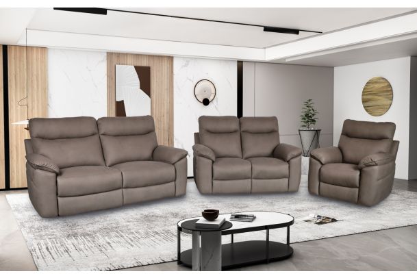 Furniture set 3+2+1 - Boston 3-seater (electric) + 2-seater (electric) + 1-seater (electric)