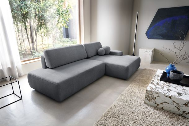 Corner sofa - Bouli (Pull-out bed with storage box)