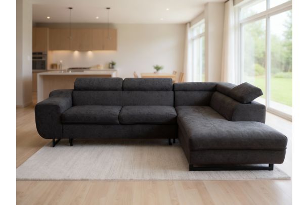 Corner sofa - Casablanca (Pull-out bed with storage box)