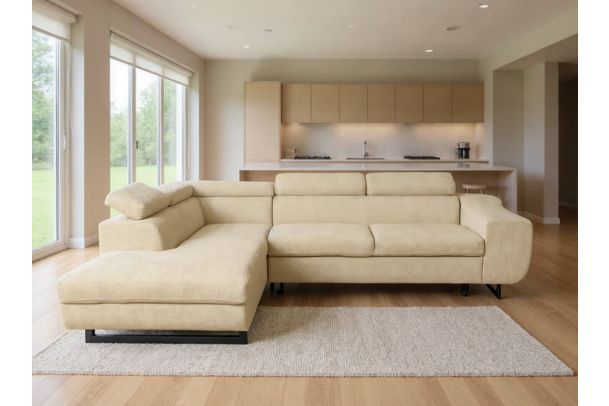 Corner sofa - Casablanca (Pull-out bed with storage box)