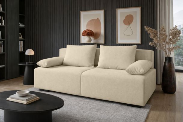 3 seat sofa - Georgia (Pull-out bed with storage box)