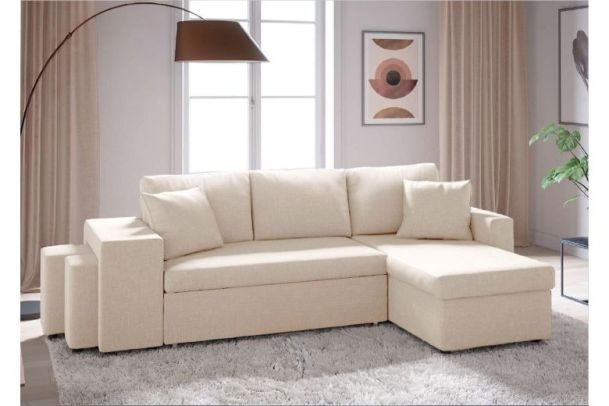 Corner sofa - Golf Plus (Pull-out bed with storage box)