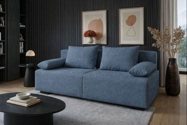 3 seat sofa - Georgia (Pull-out bed with storage box)