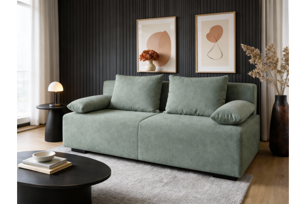 3 seat sofa - Georgia (Pull-out bed with storage box)