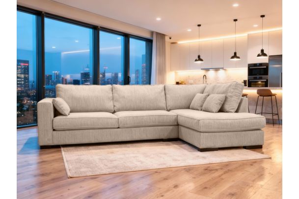 Corner sofa - Brussels  (beige)