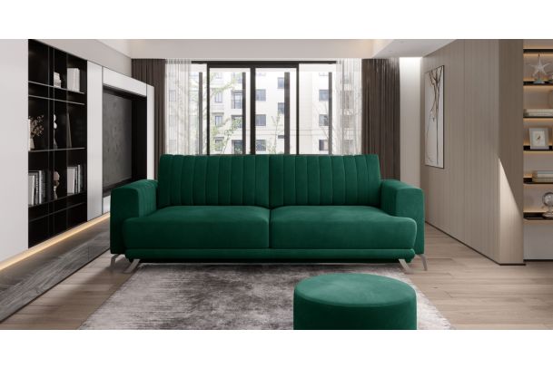 3 seat sofa - Elise (Pull-out bed with storage box)