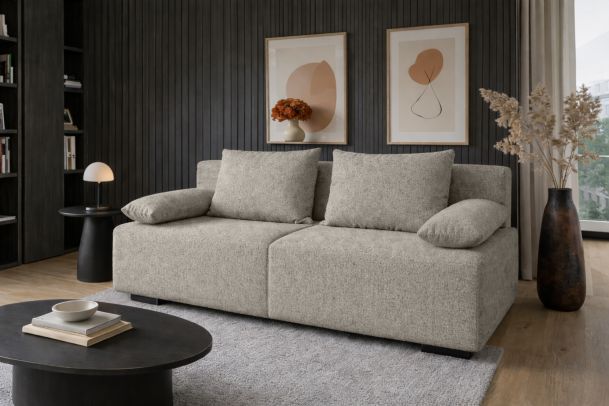 3 seat sofa - Georgia (Pull-out bed with storage box)