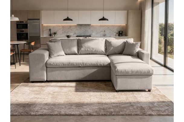 Corner sofa - Golf Plus (Pull-out bed with storage box)