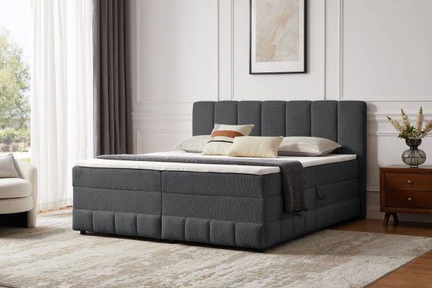 Boxspring bed 180x200 - Likely (With storage box)