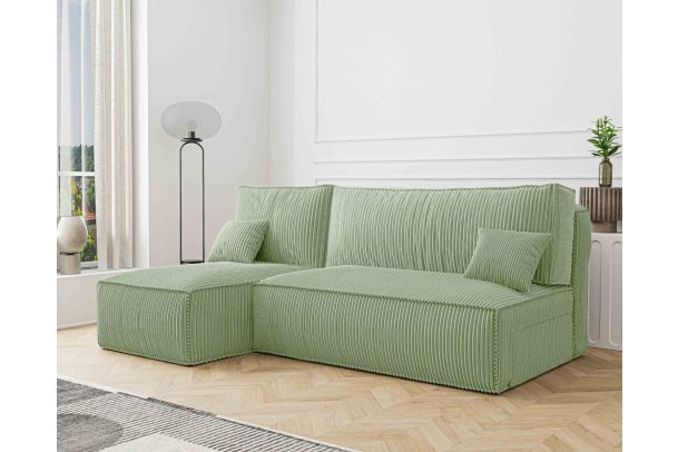 Ecksofa - Karl (Pull-out with storage box)