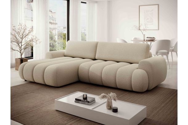 Corner sofa - Passo (Pull-out with storage box)