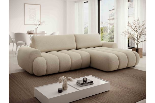 Γωνιακός καναπές - Passo (Συρόμενο με κουτί αποθήκευσης)