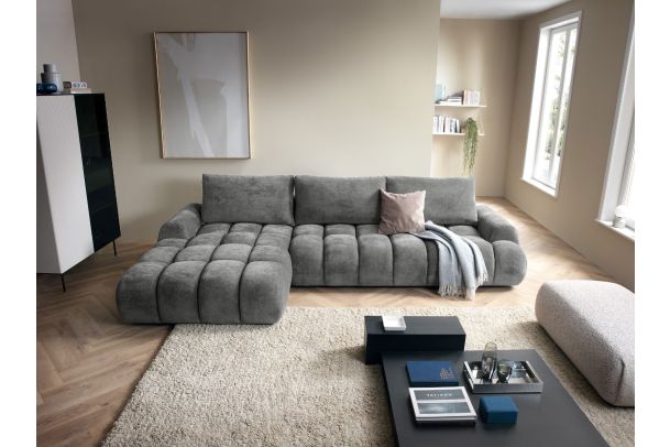 Corner sofa - Rimini (Pull-out with storage box)
