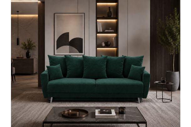 3 seat sofa - Mela (Pull-out bed with storage box)