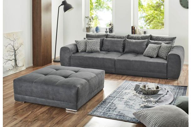 Bigsofa - Moldau with footstool