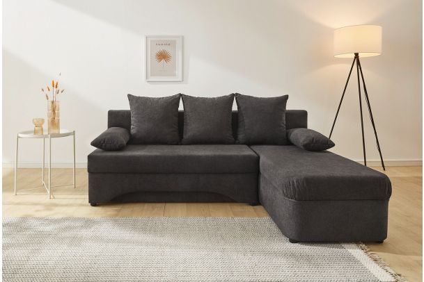 Corner sofa - Piggelin (Pull-out bed with storage box)